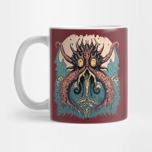 pencil sketches to life with a detailed and intricate illustration of a mythical creature or monster, ideal for a fantasy-themed tee2 Mug